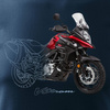 Suzuki V-strom Vstrom DL 650 XT pánské tmavě modré tričko na motorku REGULAR