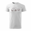 VW Golf 4 pánské tričko Golf 4 auto bílé REGULAR