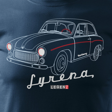 Výprodej - Pánská košile Mermaid car navy blue REGULAR