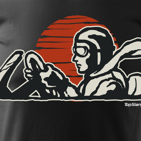 Classic Cabrio pánské tričko do auta černé REGULAR