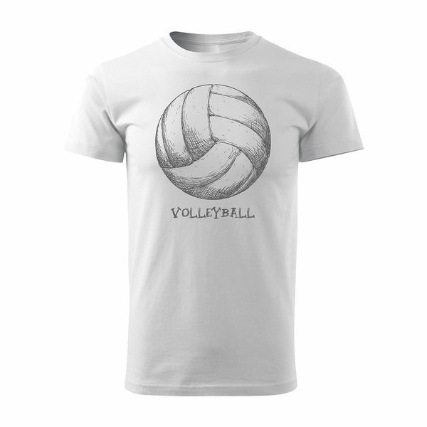 Volejbalové tričko Volleyball men's white REGULAR
