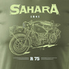 BMW Sahara Legend pánské tričko na motorku khaki
