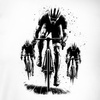 Tričko s cyklistou cyklisté cyklisté pro cyklisty s cyklistou cyklista pánské bílé REGULAR