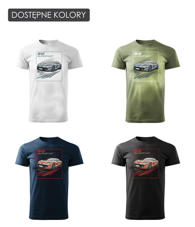 Sběratelské tričko Ferrari Dino F1 Le Mans pánské tmavě modré REGULAR