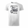 Motorka tričko BMW GS R 1300 sběratelské pánské bílé REGULAR