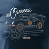 Porsche Carrera 911 pánské tmavě modré tričko REGULAR