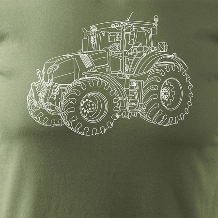 Košile Claas pro farmáře khaki REGULAR