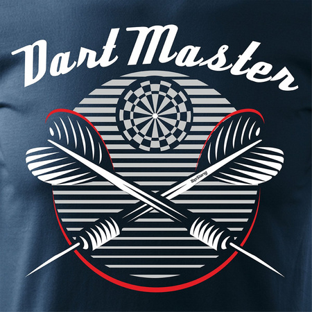 Pánské tmavě modré tričko Dart Master REGULAR