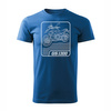 Tričko s motorkou BMW GS R 1300 sběratelská motorka pánské modré REGULAR